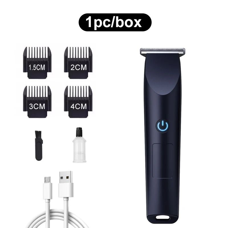 Electric Hair Clipper With Adjustable Cutter Head And USB Charging 6