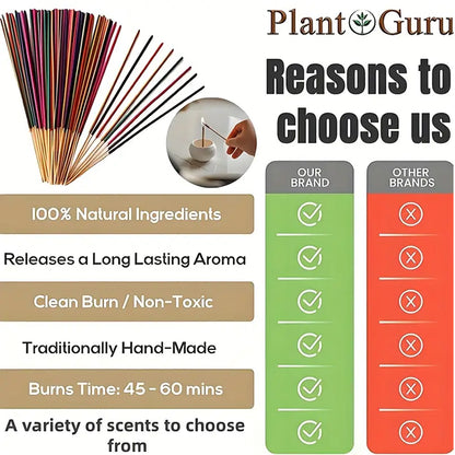 Aromatherapy Incense Sticks With Natural Fragrances Ideal For Yoga Meditation  Home Aromatherapy 4