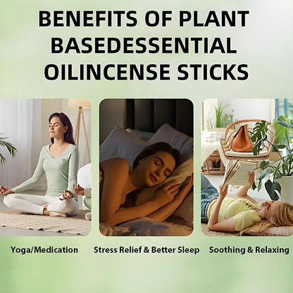 Aromatherapy Incense Sticks With Natural Fragrances Ideal For Yoga Meditation  Home Aromatherapy 2