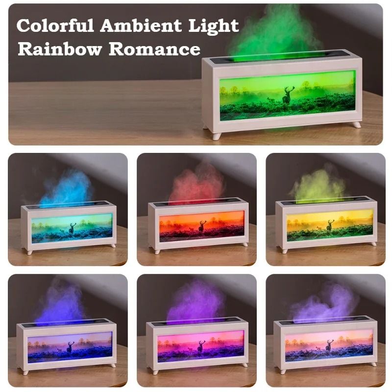 Flame Effect Essential Oil Diffuser And Humidifier 3