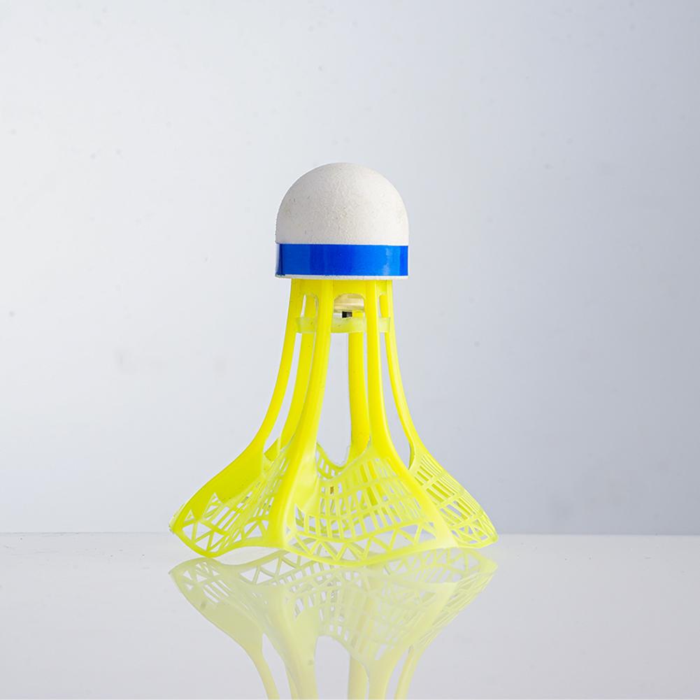 Glow In The Dark Badminton Super Durable Unbreakable Luminous Shuttlecocks For Night Games  Outdoor 3