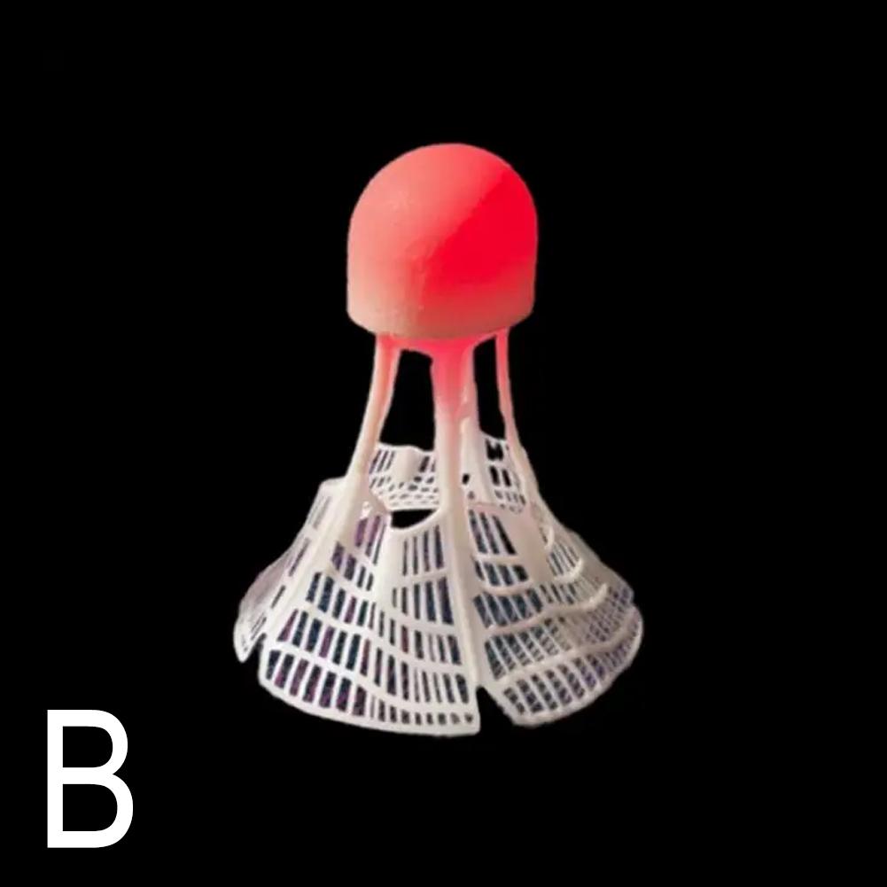 Glow In The Dark Badminton Super Durable Unbreakable Luminous Shuttlecocks For Night Games  Outdoor 7