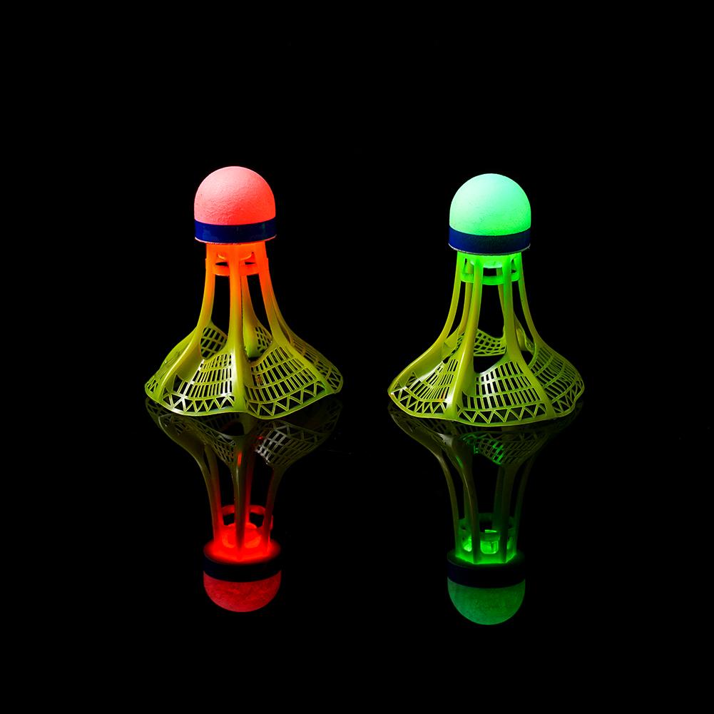 Glow In The Dark Badminton Super Durable Unbreakable Luminous Shuttlecocks For Night Games  Outdoor 5