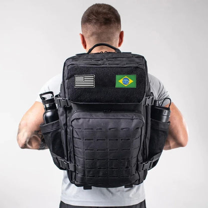 25L / 50L Tactical Backpack with MOLLE System and Dual Bottle Holders