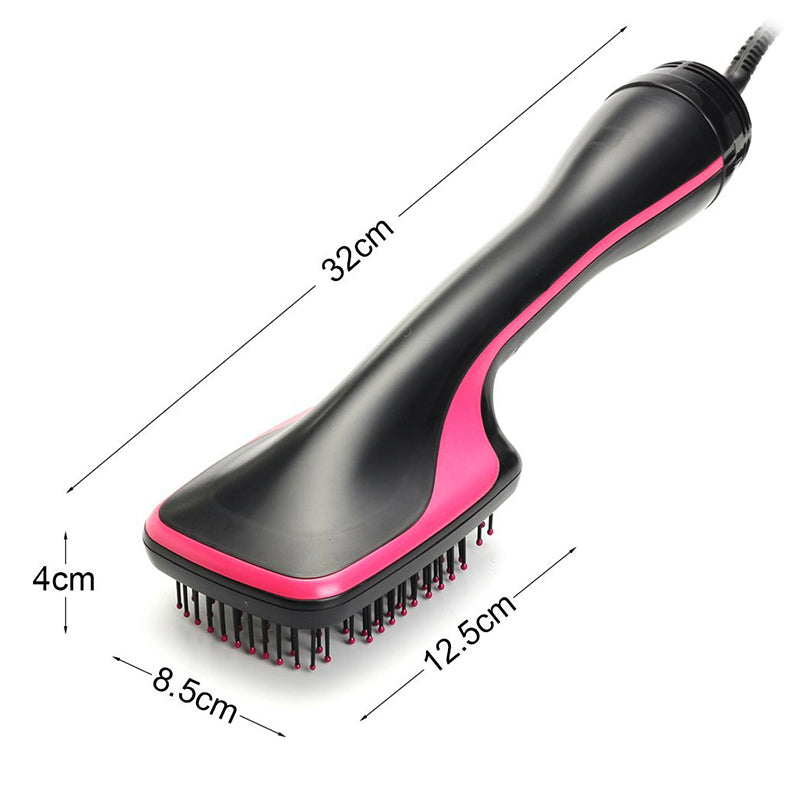 One Step Hair Dryer Hot Air Brush Styler and Volumizer, Hair Straightener Curler Comb Roller, Electric Ion Blow Dryer