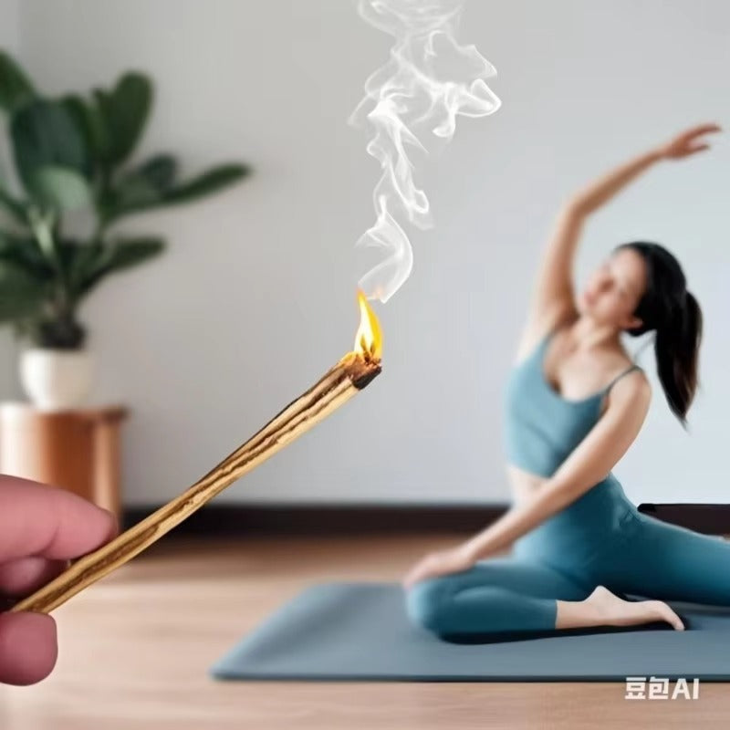Palo Santo Natural Incense Sticks High Oil Content For Indoor Aromatherapy Relaxation Meditation  R 1