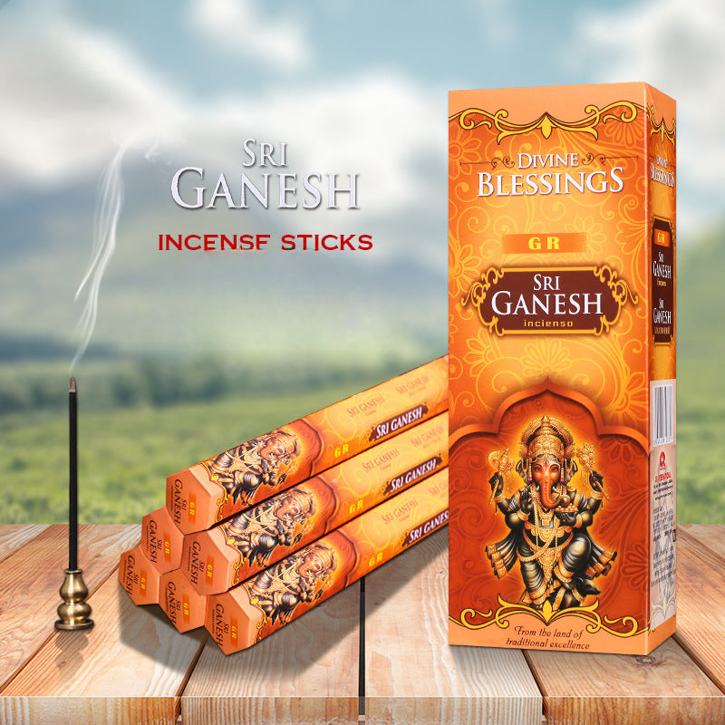 Indian Incense White Sage Meditation Lavender Rose Yoga Aromatherapy Sticks, Air Purifying & Deodorization