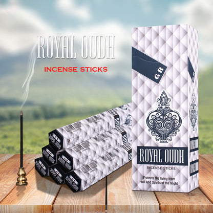 Indian Incense White Sage Meditation Lavender Rose Yoga Aromatherapy Sticks, Air Purifying & Deodorization