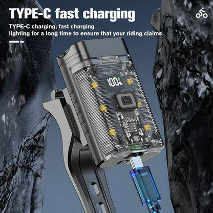 Rechargeable LED Bike Headlight With Waterproof Design And Multiple Modes 3