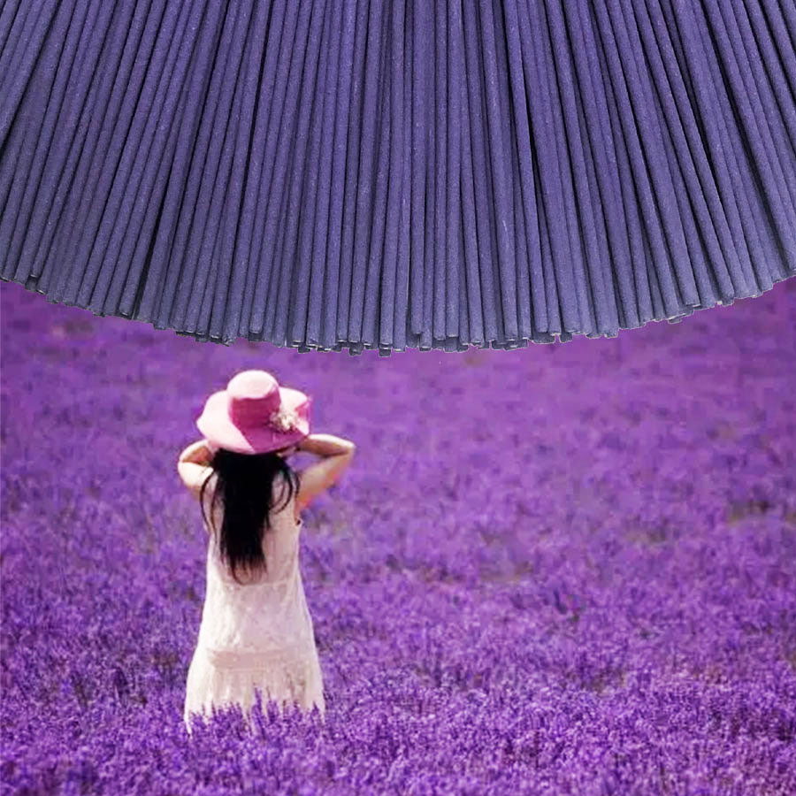 Retro Creative Bamboo Stick Fragrance, Clean and Low Powder Lavender, Popular Among Women for Calm & Aromatic Space