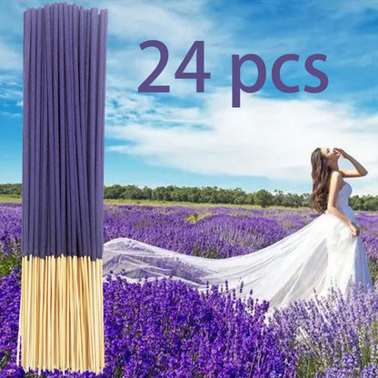 Retro Creative Bamboo Stick Fragrance, Clean and Low Powder Lavender, Popular Among Women for Calm & Aromatic Space