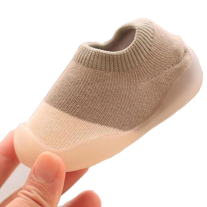 Soft Soled Baby Socks Shoes Infant Color Matching Toddler Girls Boys First Walkers Cute Child Floor Sneakers BeBe Doll