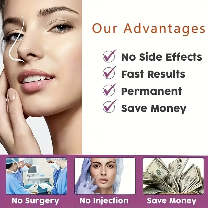 Nose Bridge Corrector Painless Nose Shaper  Lifter For A Defined Straight Bridge Suitable For Men A 2