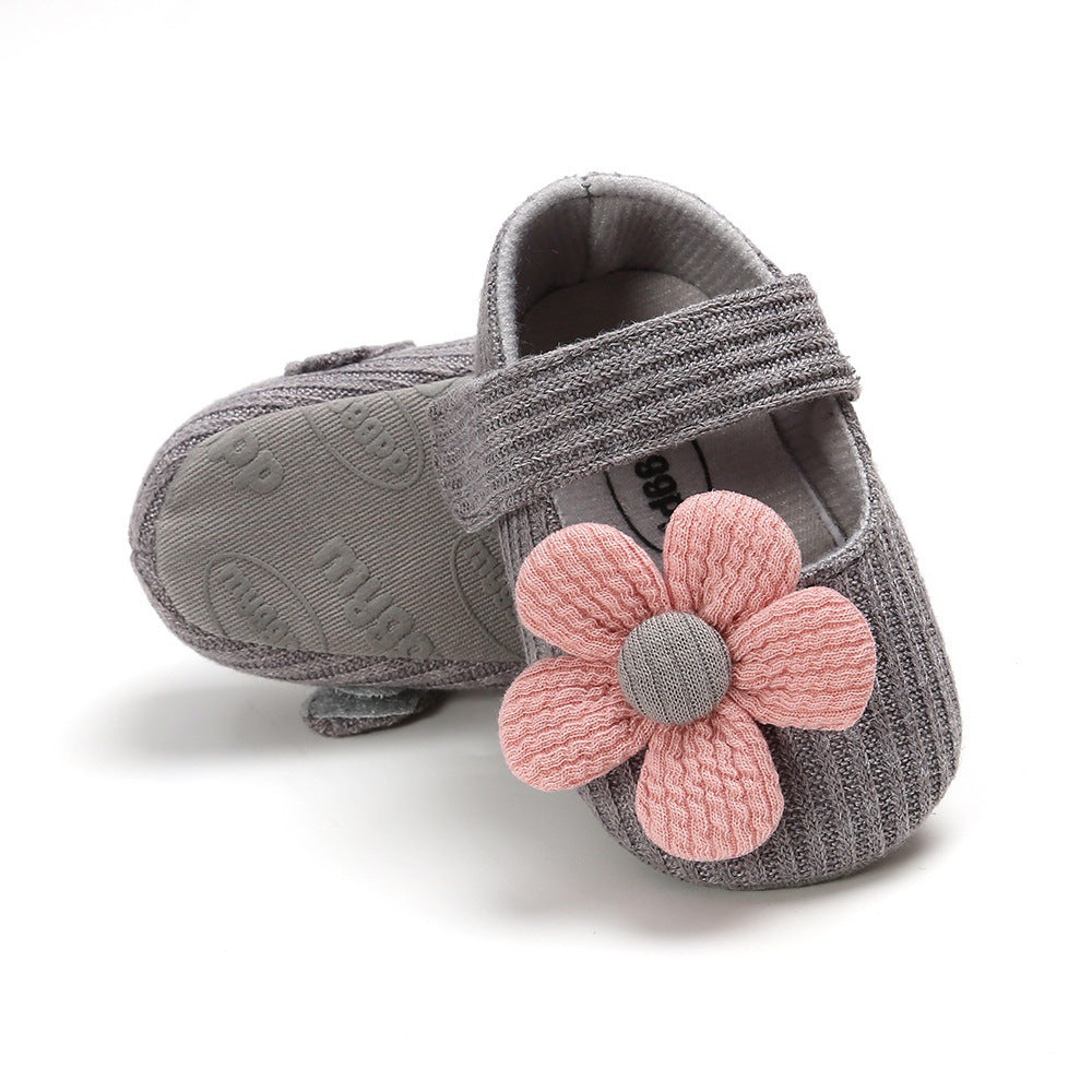 Baby Girls Cotton Shoes Retro Style Spring Autumn Prewalkers Infant Soft Bottom Toddler First Walki 6