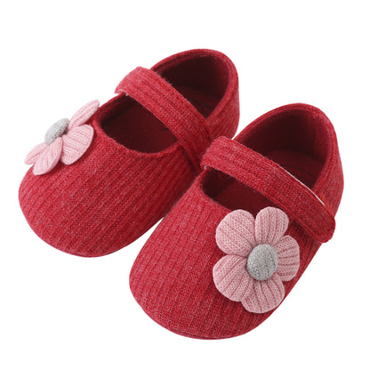 Baby Girls Cotton Shoes Retro Style Spring Autumn Prewalkers Infant Soft Bottom Toddler First Walki 10