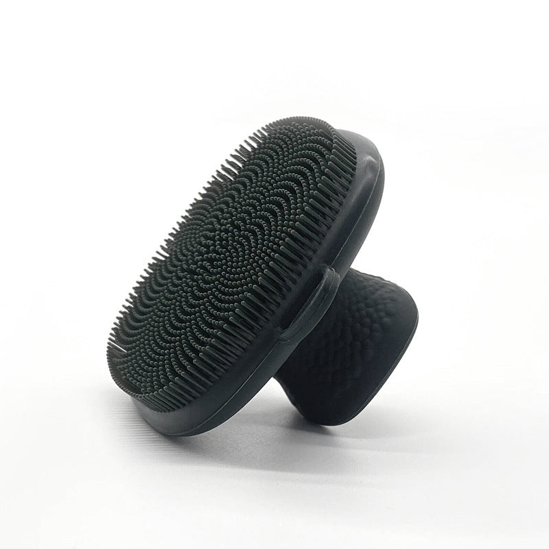 Silicone Face Scrubber Body in 4 Colors, Baby Shower Cleansing Brush, Soft Exfoliating Beard Scrubber for Men