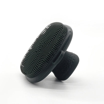 Silicone Face Scrubber Body in 4 Colors, Baby Shower Cleansing Brush, Soft Exfoliating Beard Scrubber for Men