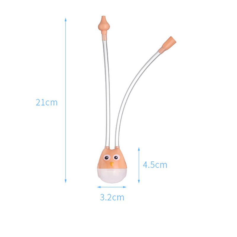Baby Nasal Aspirator Mouth Suction Type For Infants With AntiReflex Valve Silicone Booger Suction C 2