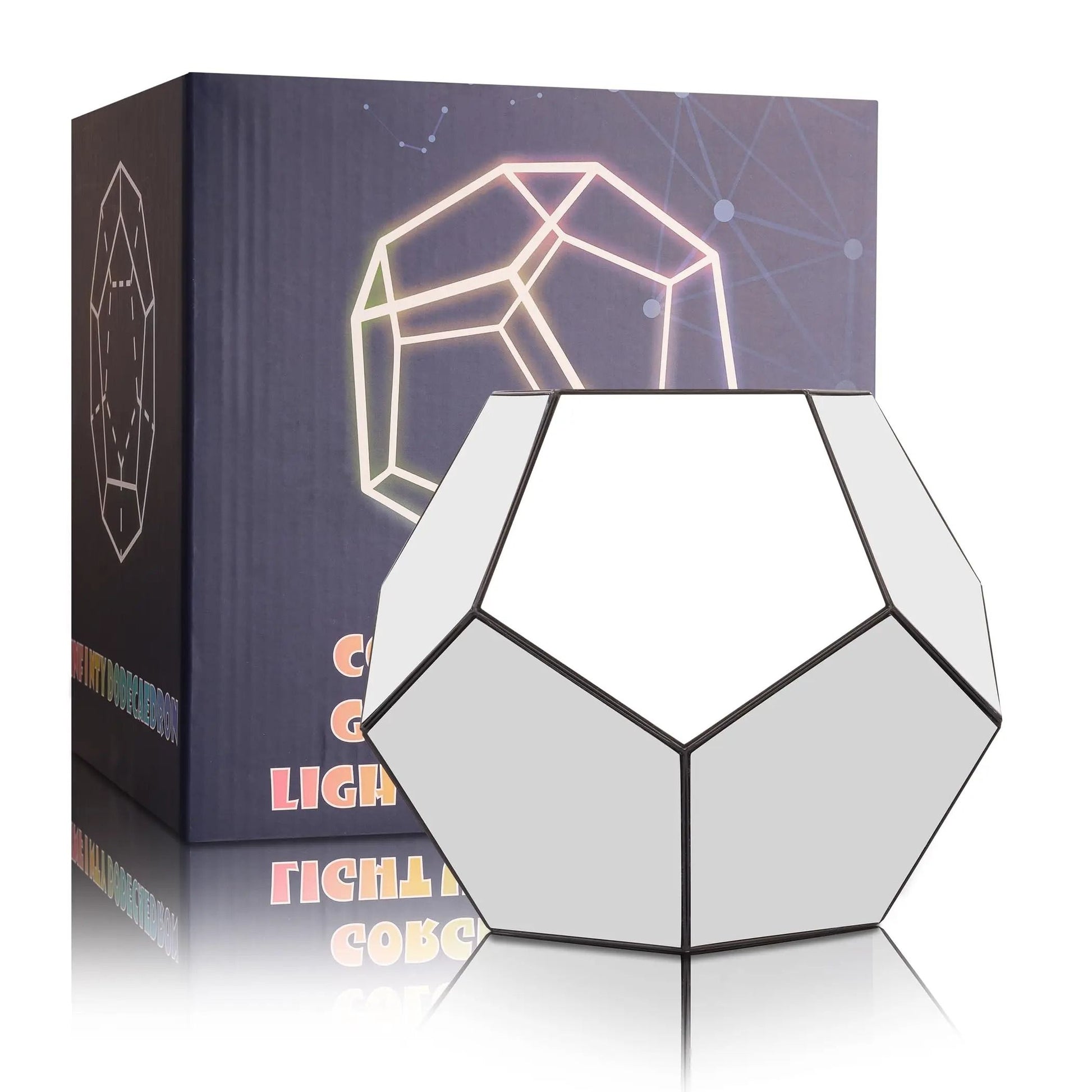 Geometric LED Night Light Infinity Mirror Lamp For Home Decor And Gifts 5