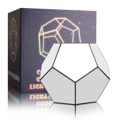 Geometric LED Night Light Infinity Mirror Lamp For Home Decor And Gifts 5