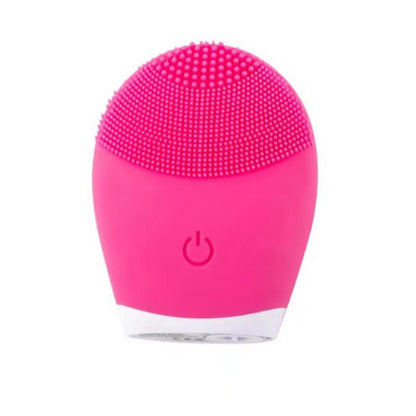 Electric Silicone Facial Cleanser Massager, Beauty Machine Skincare Massage Tool, Deep Pore Vibration Cleaning