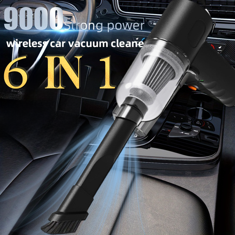 Car Vacuum Cleaner Suction Blow, Portable Wireless Handheld Charging Mini Small Auto Vacuum Aspiradora