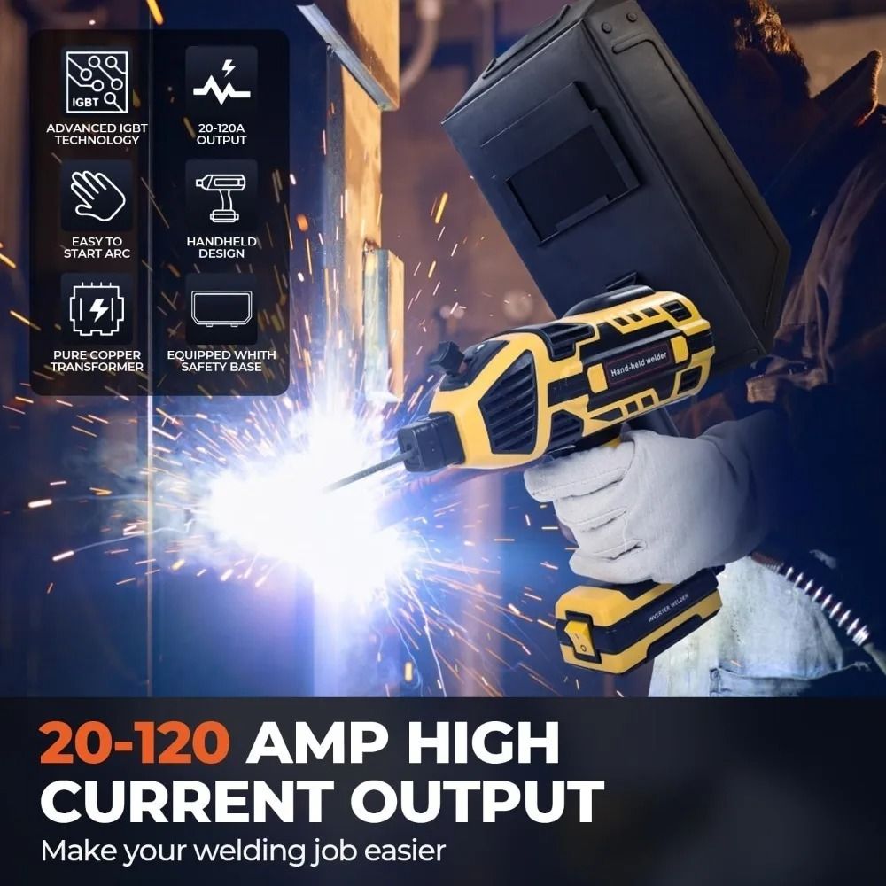 Portable Handheld Welding Machine With IGBT Inverter Technology 1