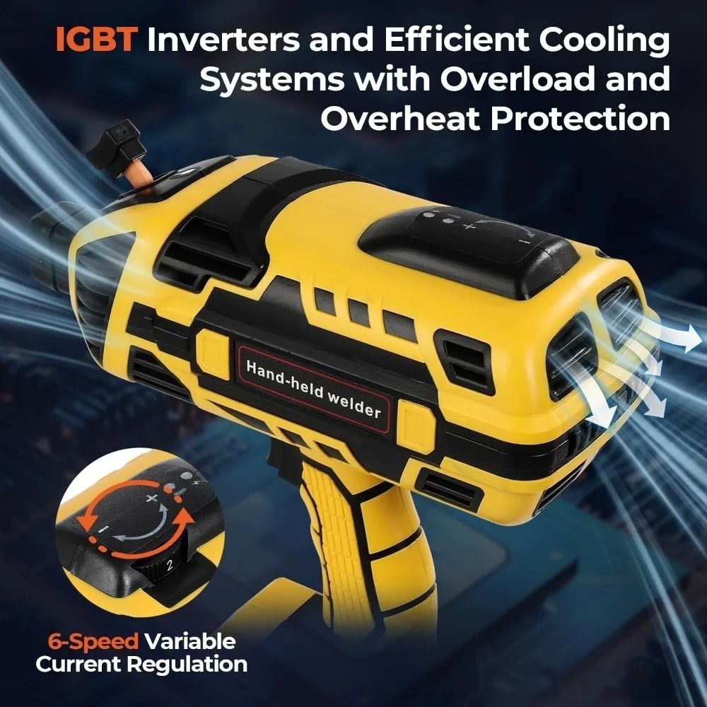 Portable Handheld Welding Machine With IGBT Inverter Technology 2