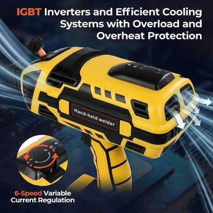 Portable Handheld Welding Machine With IGBT Inverter Technology 2