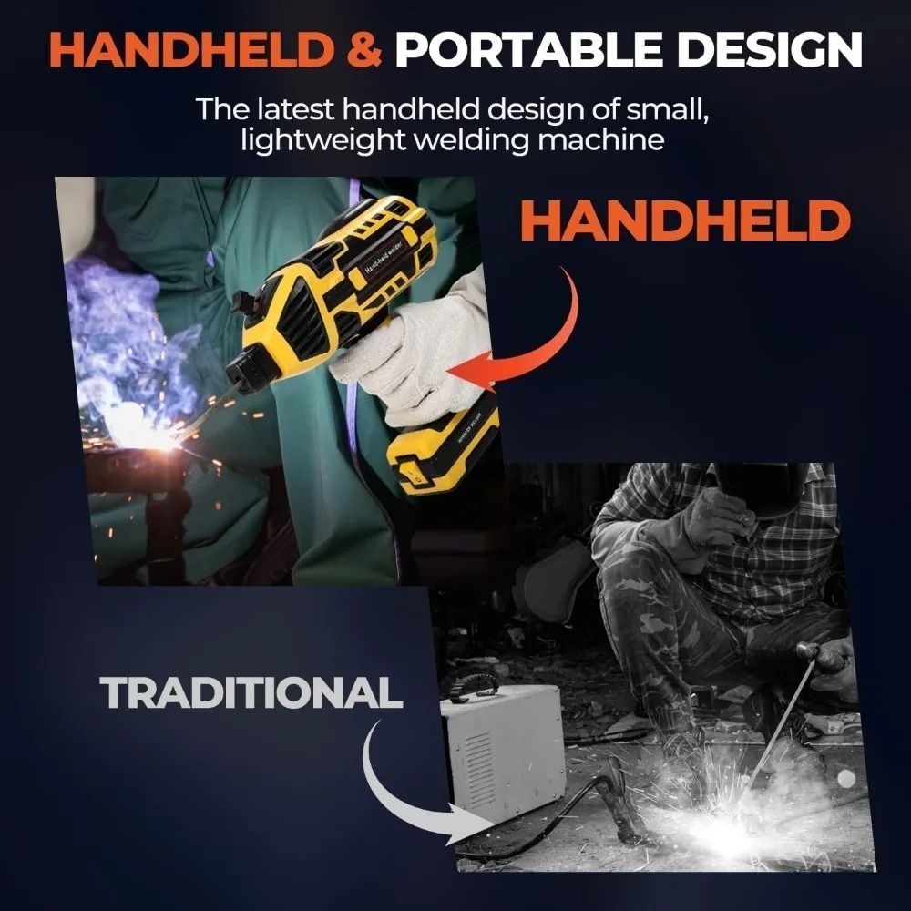Portable Handheld Welding Machine With IGBT Inverter Technology 3