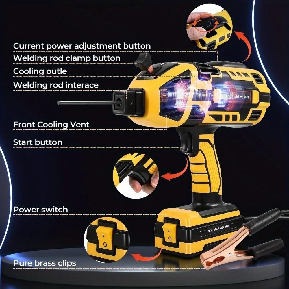 Portable Handheld Welding Machine With IGBT Inverter Technology 4