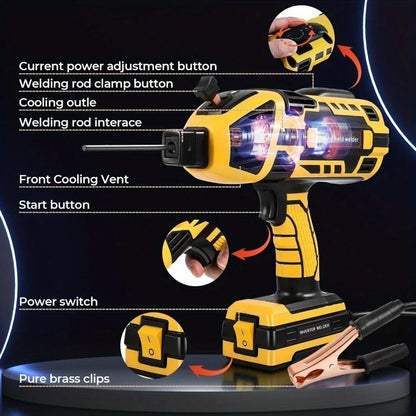 Portable Handheld Welding Machine With IGBT Inverter Technology 4