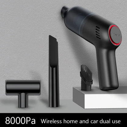Wireless Portable Car Vacuum Cleaner for Machine Home, 8000Pa Strong Suction Appliance, Handheld Car Cleaning Products