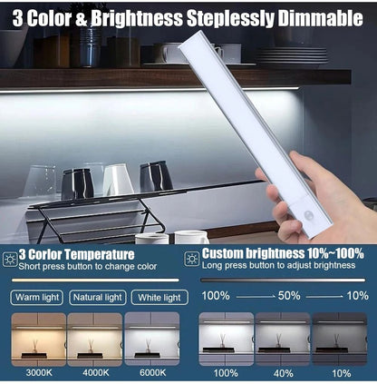 LED Motion Sensor Cabinet And Closet Lights 2