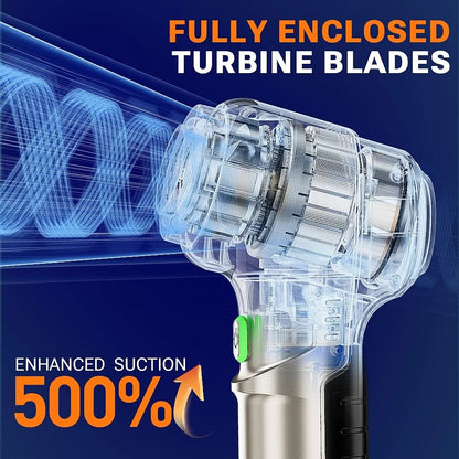 High Power Cordless Car Vacuum Cleaner With 9998700Pa Suction 3