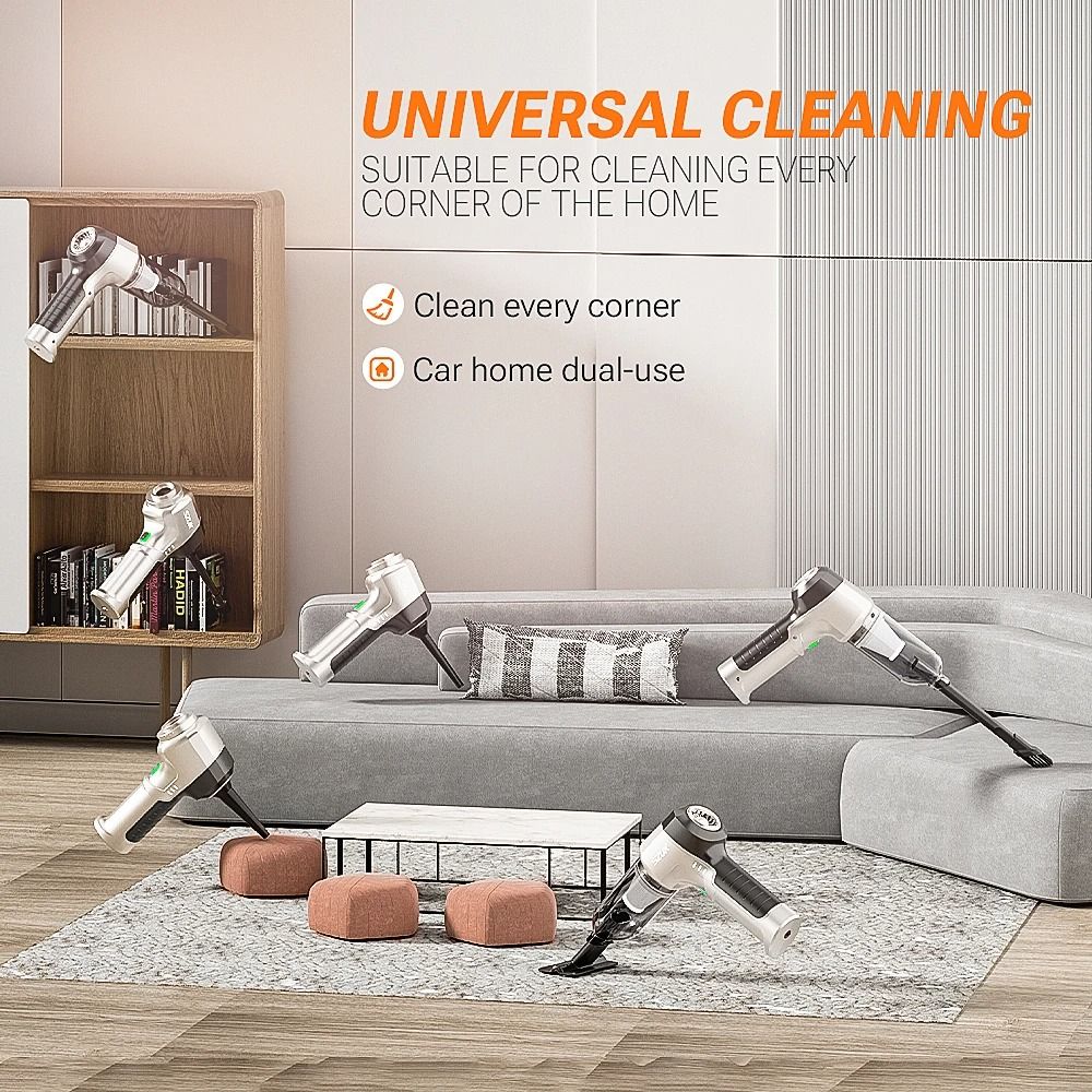 High Power Cordless Car Vacuum Cleaner With 9998700Pa Suction 6
