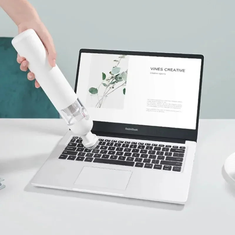 Xiaomi Mijia Handheld Vacuum Cleaner, 13KPa Powerful Suction, Mini Wireless Dust Collector, Metal Filter for Home