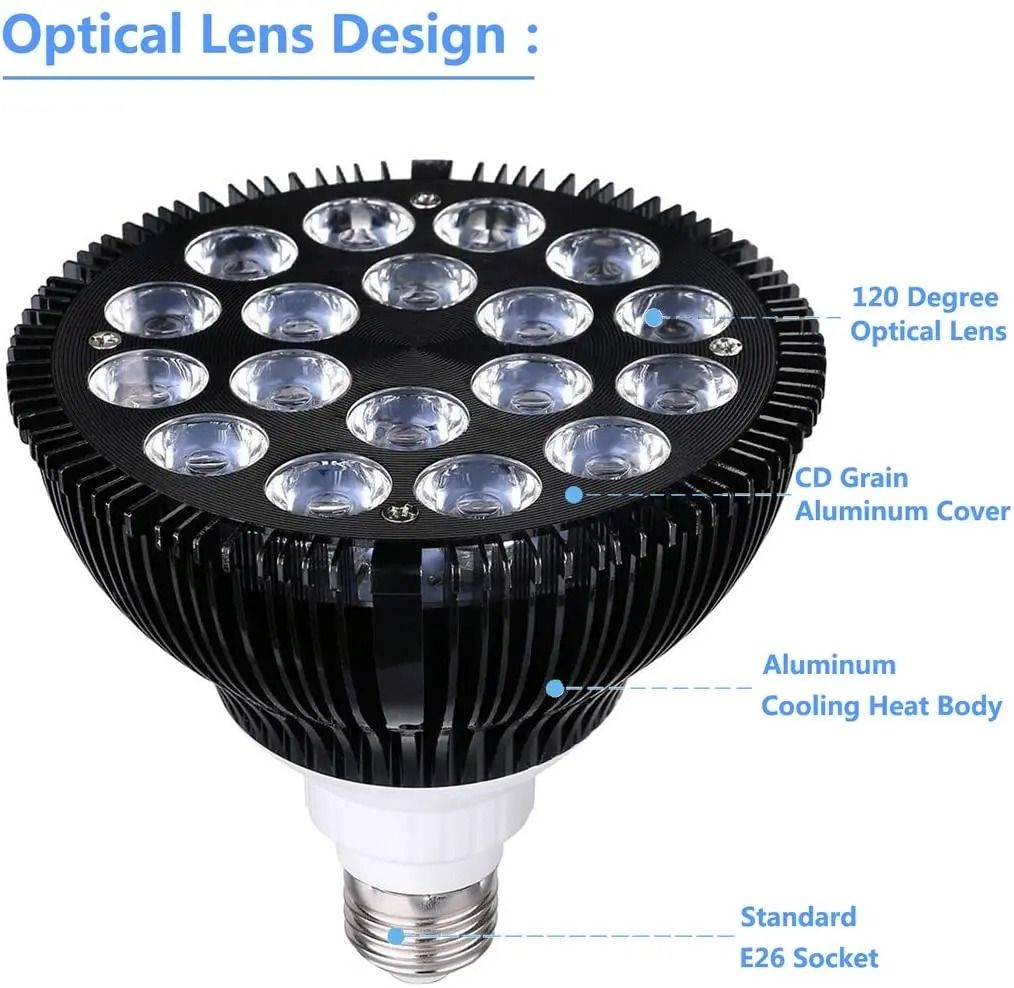 Full Spectrum PAR38 Aquarium LED Grow Light 1
