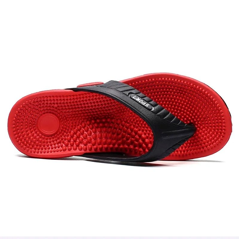 Mens Massage Flip Flops With Breathable Sole And Big Size Options 2