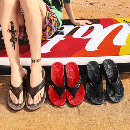 Mens Massage Flip Flops With Breathable Sole And Big Size Options 4
