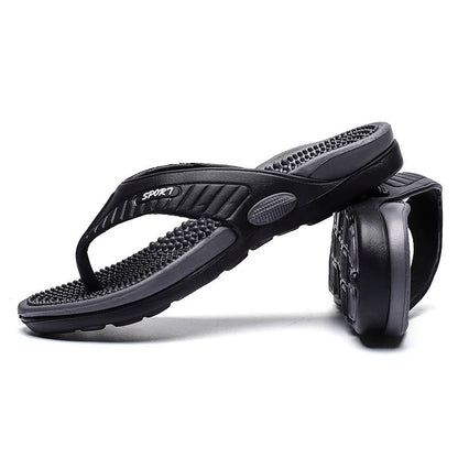 Mens Massage Flip Flops With Breathable Sole And Big Size Options 5
