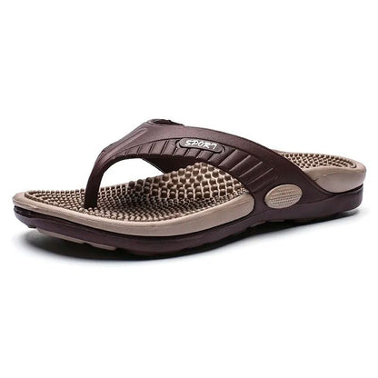 Mens Massage Flip Flops With Breathable Sole And Big Size Options 8
