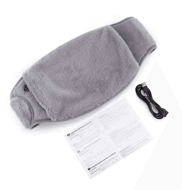 ThermaEase Electric Heating Pad Belt With USB Recharge And Graphene Warmth 4