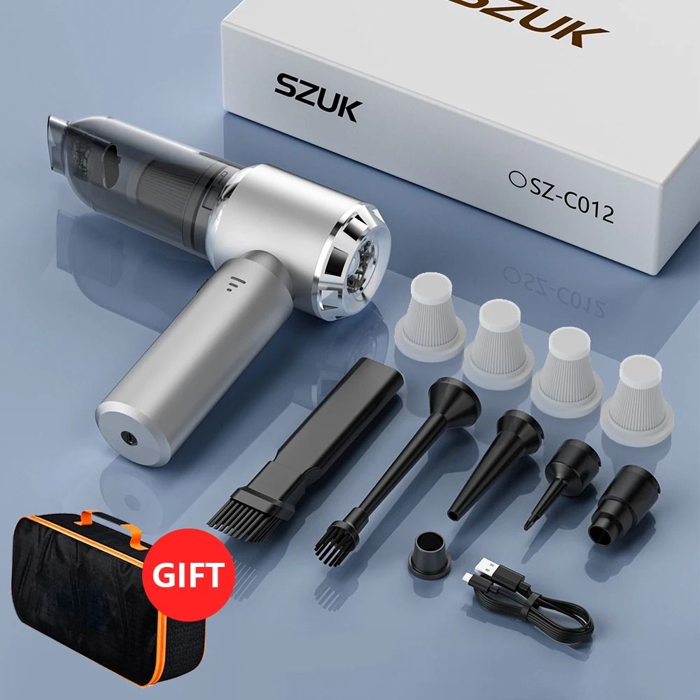 Wireless Handheld Car Vacuum Cleaner  985000Pa Strong Suction With Multiple Filter Options 7