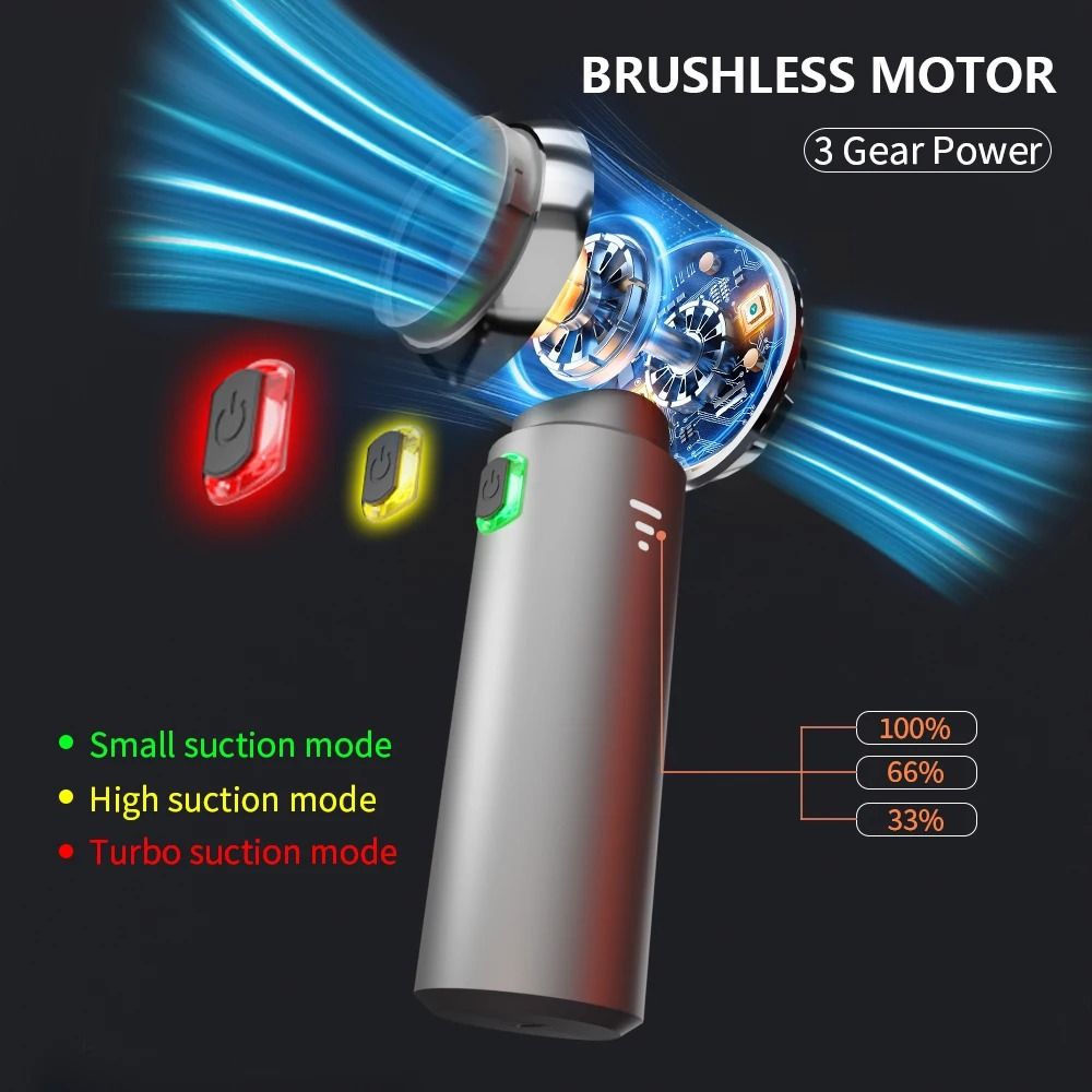 Wireless Handheld Car Vacuum Cleaner  985000Pa Strong Suction With Multiple Filter Options 1