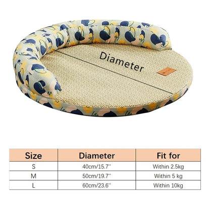 Dog Mat Cooling Bed Bedding For Dogs Big Cushion Beds Cats Fluffy Pet Supplies Accessories Puppy So 4