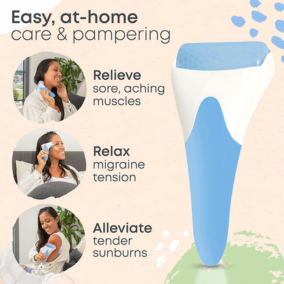 Stainless Steel Skin Cool Ice Roller Massager Relaxation Facial Massage Tool  Beauty Lifting Facial 3