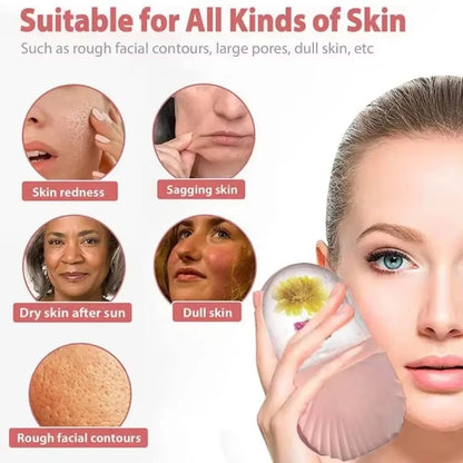 Silicone Ice Roller For Face Lifting  Contouring Facial Massage Cube Roller Eye Massager Beauty Ski 2