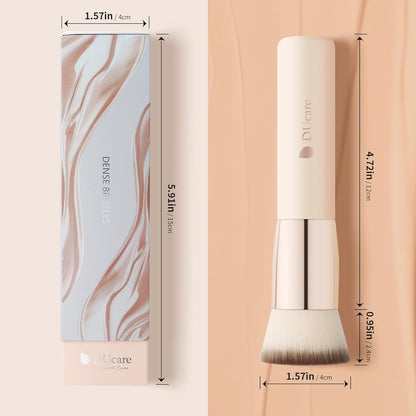 Flat Top Foundation Brush, Kabuki Makeup Brush Synthetic Professional, Liquid Blending Powder Tools