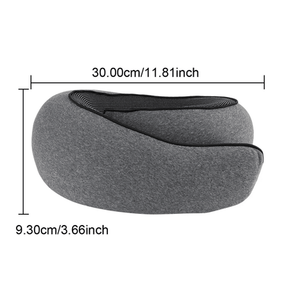 TravelEase Memory Foam U Shaped Neck Pillow For Sleep And Support 5